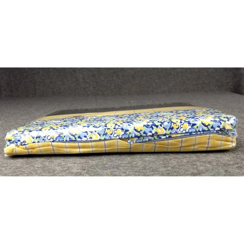 Tommy Hilfiger Twin Flat Sheet Cotton Elizabeth‎ Anne Floral Yellow Stripe NEW